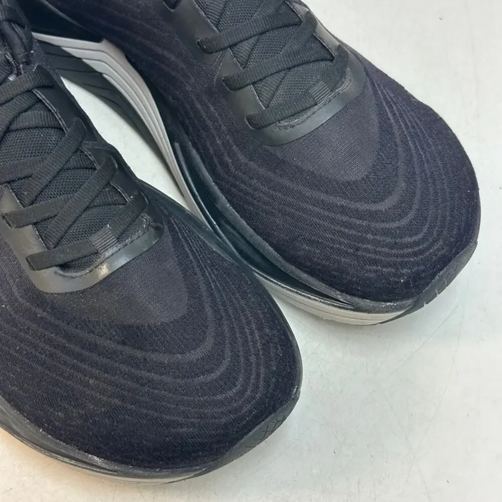 VERY GOOD Topo Men's Ultrafly 5 Running Walking Sneaker Black Charcoal Gray 12.5